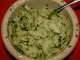 Gurken-Salat